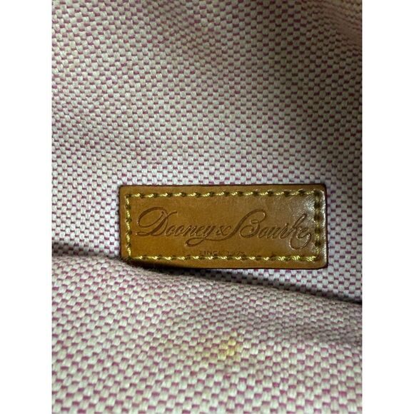 Dooney & Bourke Dillen Satchel Shoulder Bag Hobo Pebble Orange Leather See NOTES - Picture 13 of 16